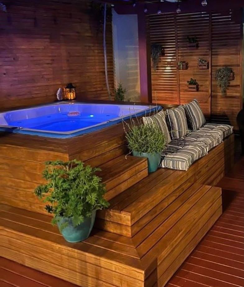 Spa da casa de três quartos